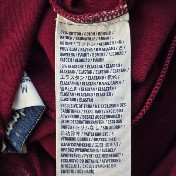 Abercrombie Kids Fold Over Leggings Girls Medium Y2k Embroidered Spellout Logo - Picture 9 of 11